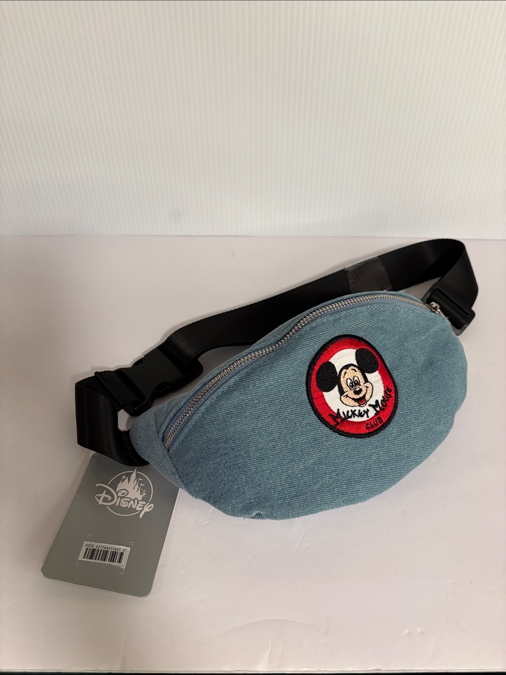 Mickey Mouse Club Denim Fanny Pack Belt Bag